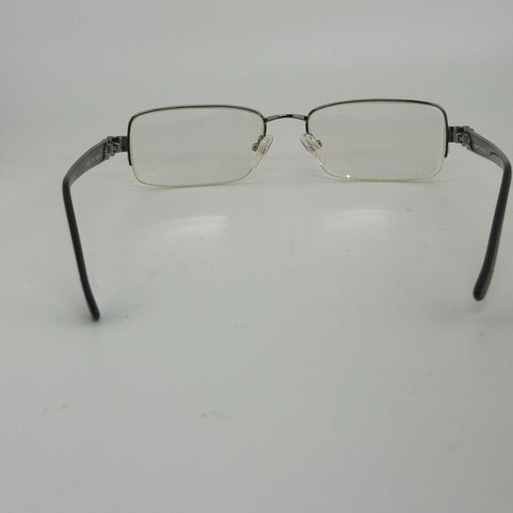 Jonathan Cate Eyeglasses Frames Heather LtGUN silver Black 53-18-135 H14296 - Picture 4 of 8